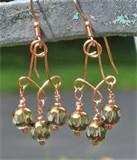 Pictures of How Copper Wire Earrings