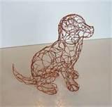 Copper Wire Dog Photos