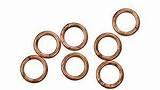 Pictures of Copper Wire Jump Rings