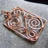 Copper Wire Pendant Images