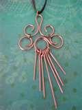 Images of Copper Wire Pendant