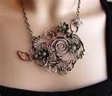 Images of Copper Wire Necklace Display