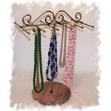 Pictures of Copper Wire Necklace Display