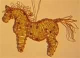 Copper Wire Horses Photos