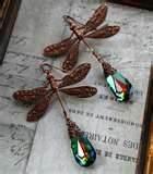 Pictures of Copper Wire Dragonfly