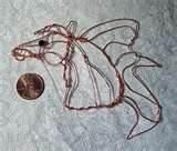 Copper Wire Horses Images