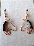 Pictures of How Copper Wire Earrings