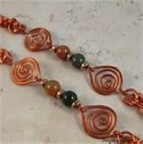 Photos of Copper Wire Work Jewelry