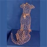Copper Wire Dog Copper Wire Dog