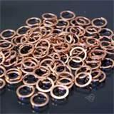 Pictures of Copper Wire Jump Rings