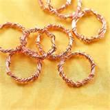 Copper Wire Rings Jewelry
