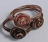 Copper Wire Rings Jewelry