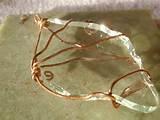 Copper Wire Glass Hanger Pictures