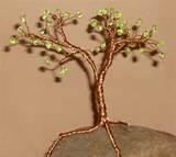 Copper Wire Trees Copper Wire Trees