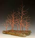 Images of Copper Wire Trees Images of Copper Wire Trees