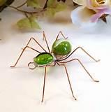 Copper Wire Spiders