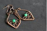 Pictures of Copper Wire Wrapped Jewelry